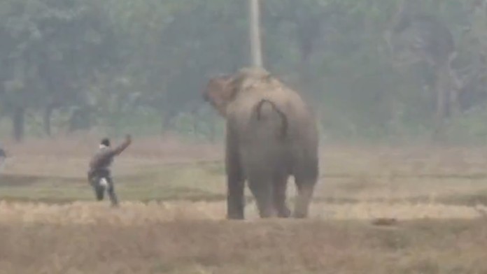 Spúšť na trhovisku po bombovom útoku.