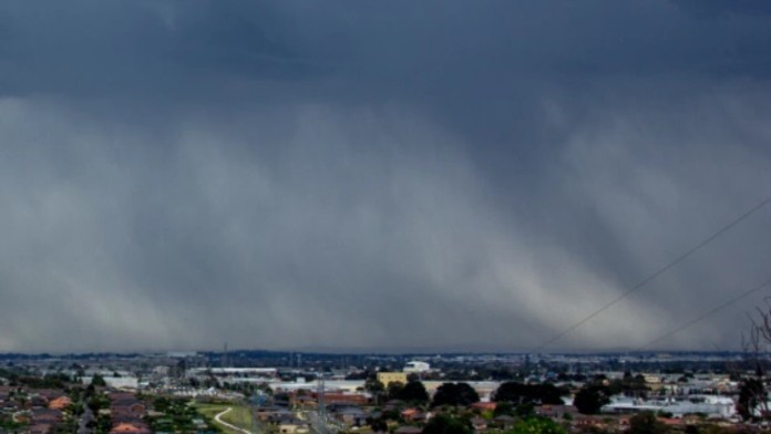 Peľová búrka v Austrálii.