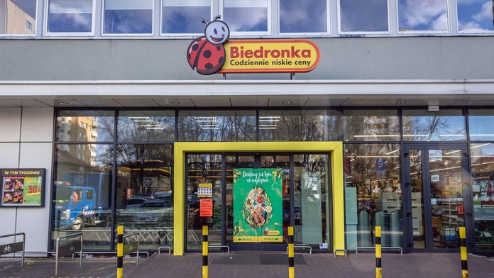 Poľský obchod Biedronka