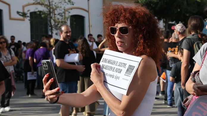 Protest na Malorke.