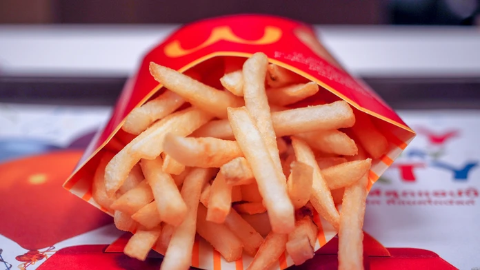 Hranolky z McDonald's.
