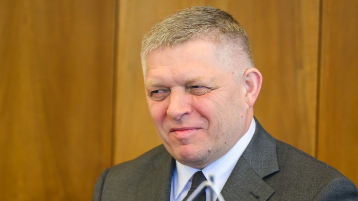 Na snímke predseda vlády SR Robert Fico 