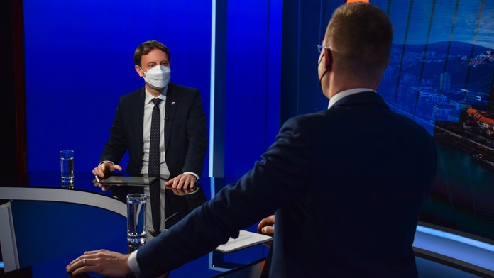 Eduard Heger v Na telo.