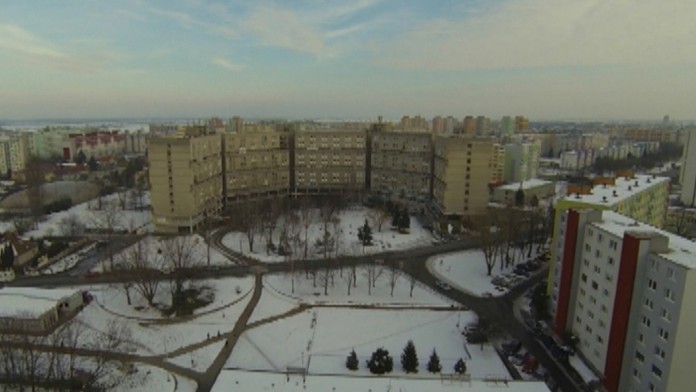 Pohľad na bratislavský Pentagon.