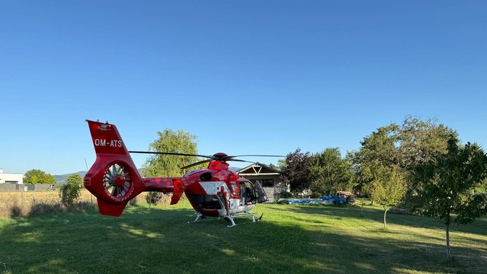 Zasahovali v obci Štvrtok.