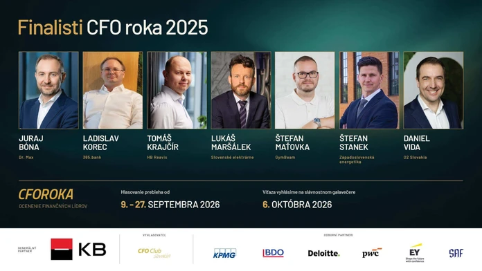 Máme profily finalistov ocenenia CFO roka 2025