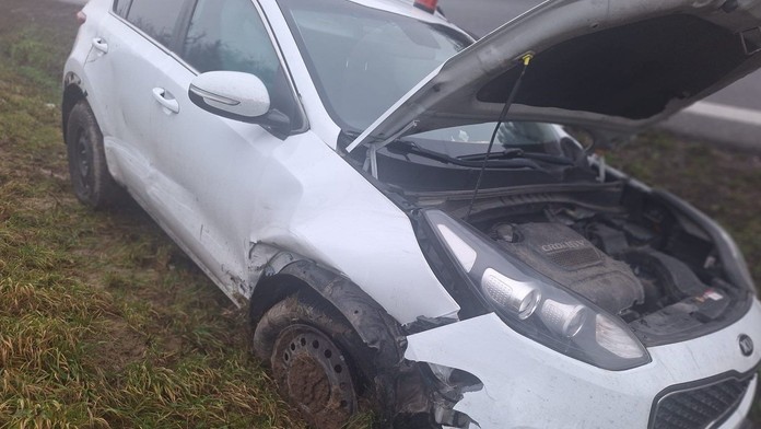 Nehoda na diaľnici D1. Vysoký policajný funkcionár jazdil so zapnutým výstražným zariadením