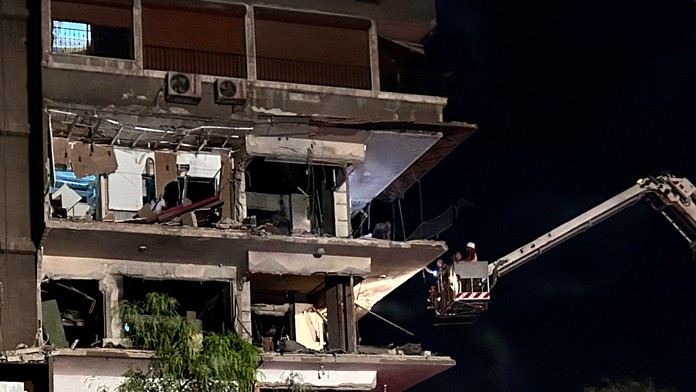 Útok Izraela v Damasku.