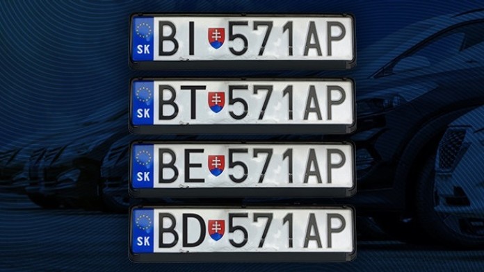 Štyri možnosti na nové ŠPZ.