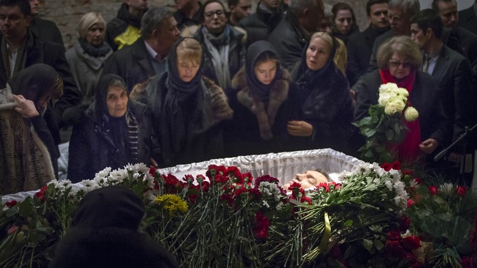 Pohreb Borisa Nemcova