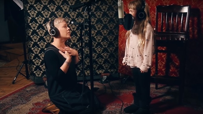 Pink s dcérou Willow