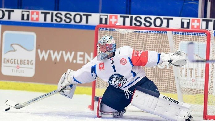 Jaroslav Janus v drese HC Bílí Tygři Liberec.