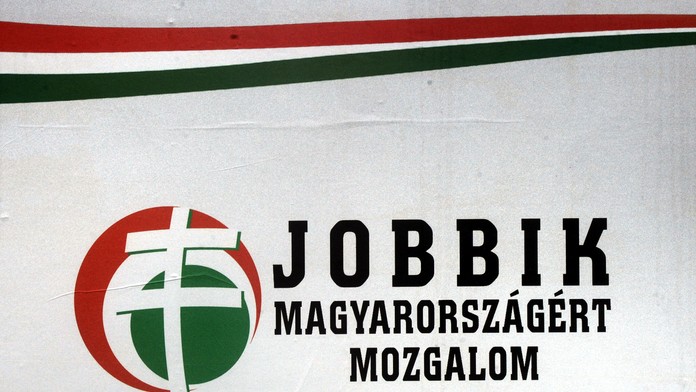 Volebný bilbord strany Jobbik