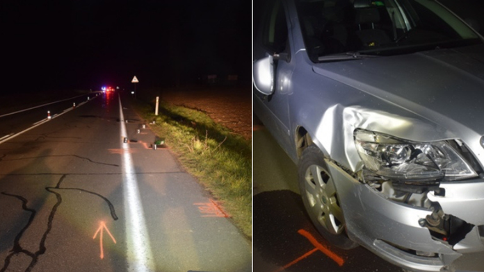 Tragická dopravná nehoda pri Lučenci. O život prišiel 30-ročný chodec, jeho totožnosť je neznáma