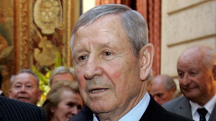 Raymond Kopa na archívnej snímke z roku 2008.