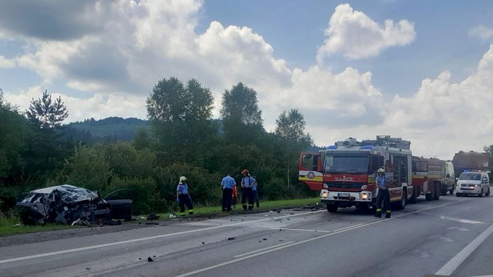 Vážna nehoda v okrese Čadca.