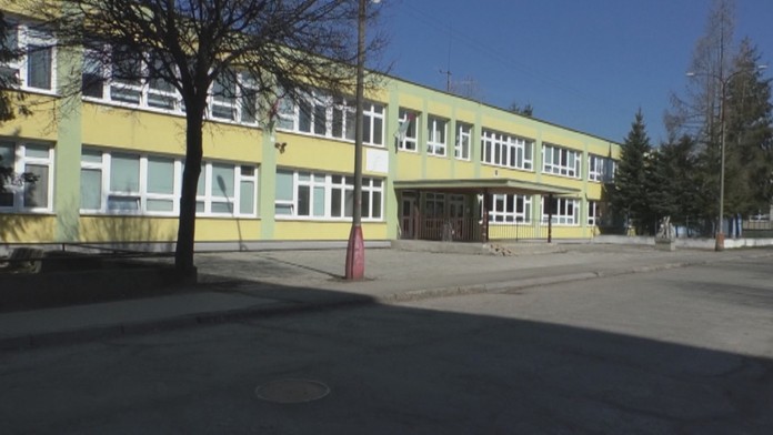 Základná škola v Bánovciach nad Bebravou.