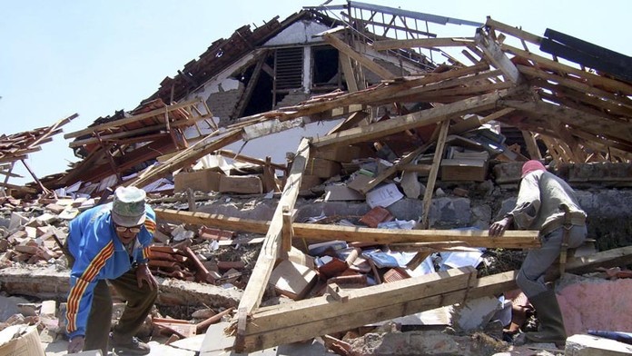 Zemetrasenie v Indonézii