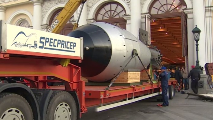 Replika najsilnejšej bomby v dejinách
