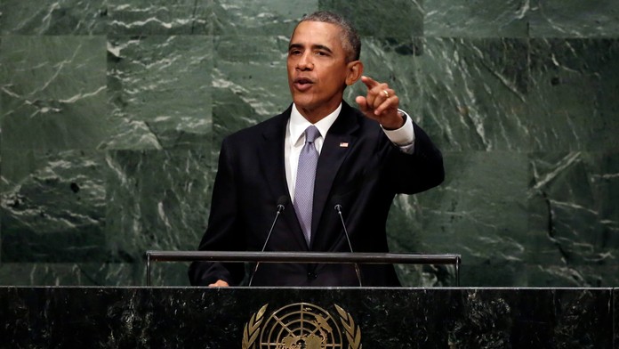 Prezident Barack Obama na pôde OSN