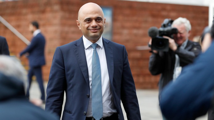 Britský minister zdravotníctva Sajid Javid