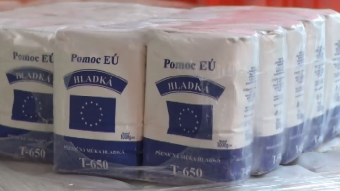 V rámci potravinovej pomoci v minulosti rozdávali múku