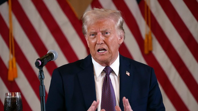 Na snímke Donald Trump.