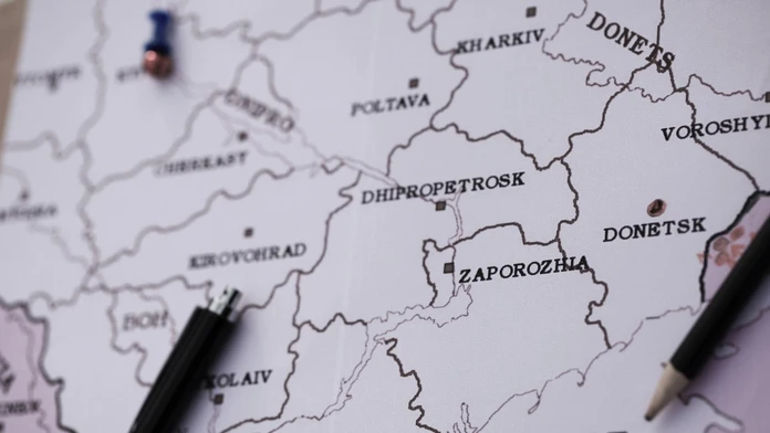 Britské ministerstvo obrany zverejnilo mapu, ktorá ukazuje, ako by mohla prebiehať ruská invázia na Ukrajinu