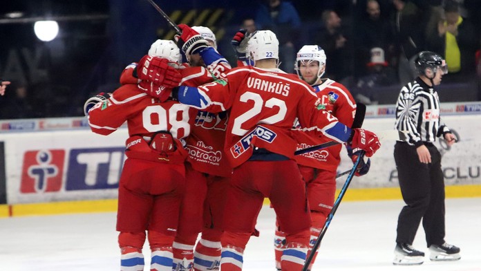 Na snímke gólová radosť Liptovského Mikuláša