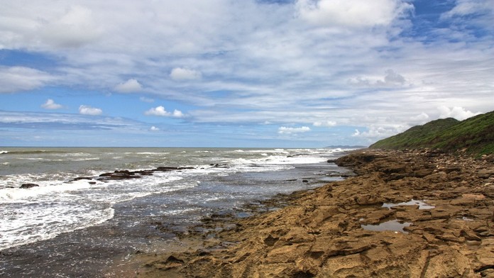 Pobrežie Indického oceánu.