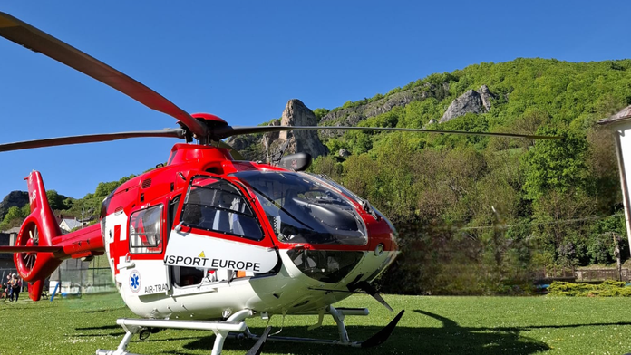 Záchranársky vrtuľník