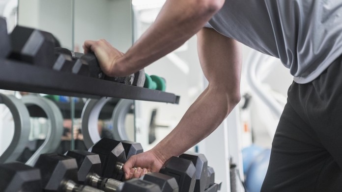 Cvičenie, posilňovňa (ilustračná snímka)