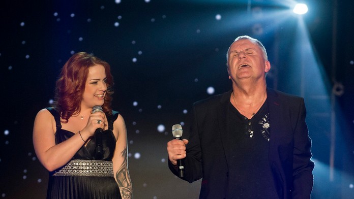 Jožo Ráž a Lenka Lo Hruzova.