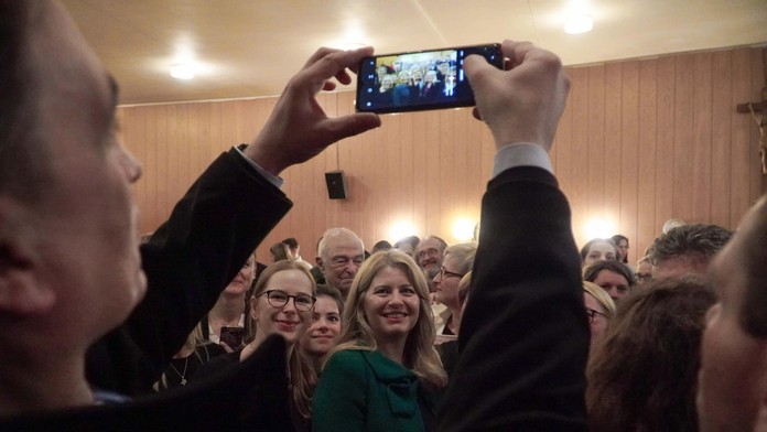 Prezidentka v Nemecku