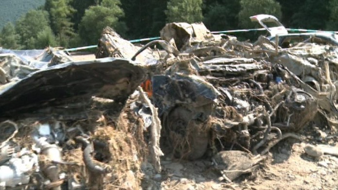 Vrátna dolina po týždni.