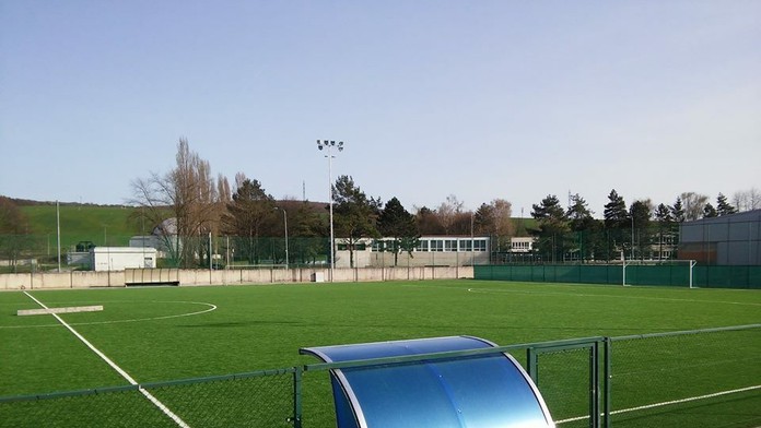 Ihrisko FK Spartak Bánovce nad Bebravou.