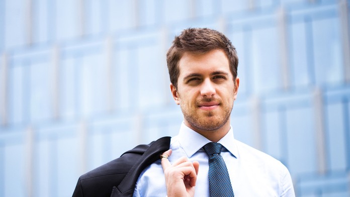 Pekný muž - ilustračná snímka