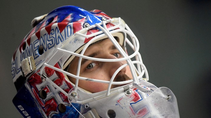 Adam Liška počas tréningu pred duelom proti Dánsku na MS 2019.