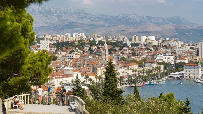 Chorvátske mesto Split (ilustračná snímka)