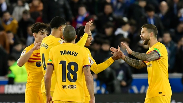 Girona po bezgólovej remíze zaostáva o bod za vedúcim Realom Madrid. Barcelona oslavovala víťazstvo