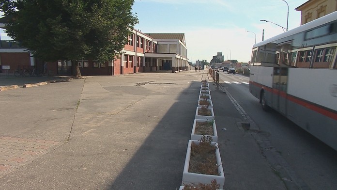 Stanica v Topoľčanoch.