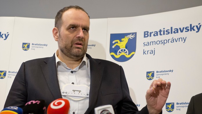 Na snímke Pavol Frešo (predseda Bratislavského samosprávneho kraja)