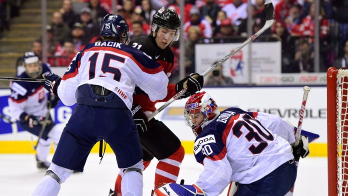 Slováci podľahli Kanade 5:1.