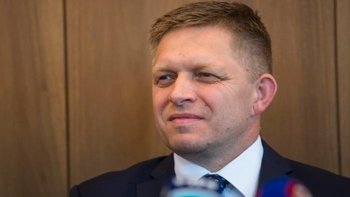 Predseda vlády Robert Fico.