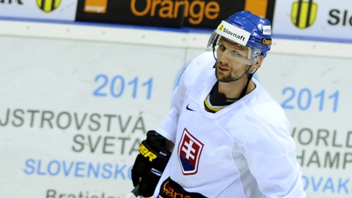 Richard Zedník na archívnej snímke ako reprezentant