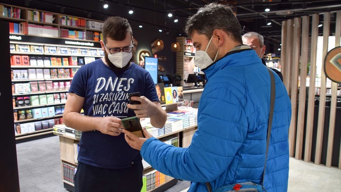 Kontrola COVID pasu.