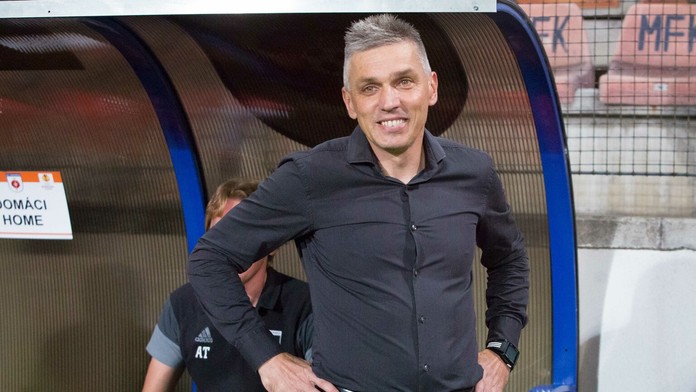 Na snímke tréner Ružomberka Norbert Hrnčár v odvete 3. predkola Európskej ligy vo futbale MFK Ružomberok - FC Everton.