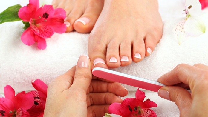 Pedikúra - ilustračná snímka