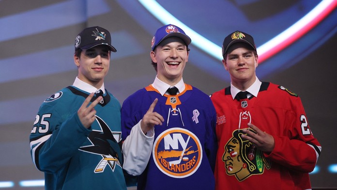 Najlepšia trojica Draftu NHL 2025