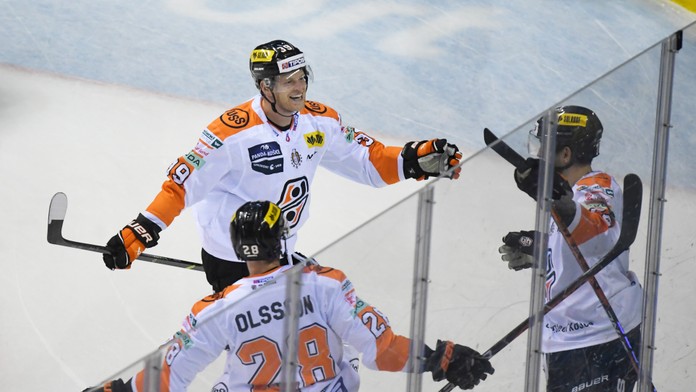 Radosť hokejistov Košíc